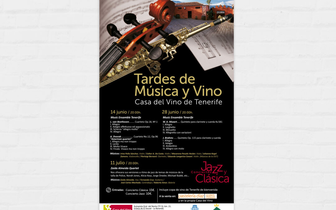Tarde de Música y vino