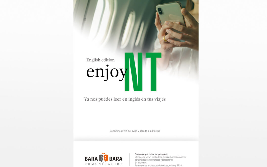Publicidad para revista NT Binter