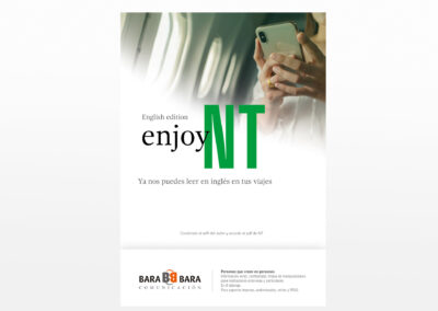 Publicidad para revista NT Binter