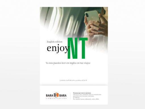 Publicidad para revista NT Binter